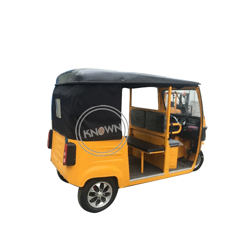 Tricycle électrique de passager pour adultes, scooter de mobilité à 3 roues, voiture Tuk Tuk avec panneau solaire
