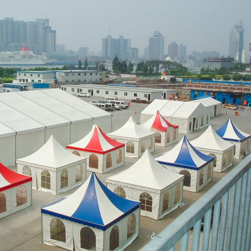 3x3m 4x4m 5x5m 6x6m white pagoda trade show tent for outdoor activities