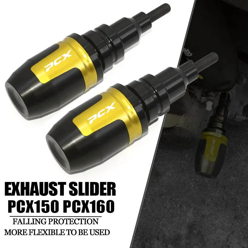 

Новинка 2021 года, для PCX160 PCX125 PCX150 PCX 160 PCX 150 2010-2021, выхлопная Рама мотоцикла, слайдер, противоударные слайдеры, защита