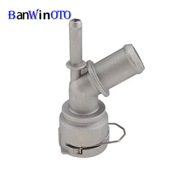 1J0122291B Aluminum Coolant Water Outlet Flange Connector fit for Audi A3 VW Golf MK4 Bora Beetle Skoda Octavia Seat Leon 98-05