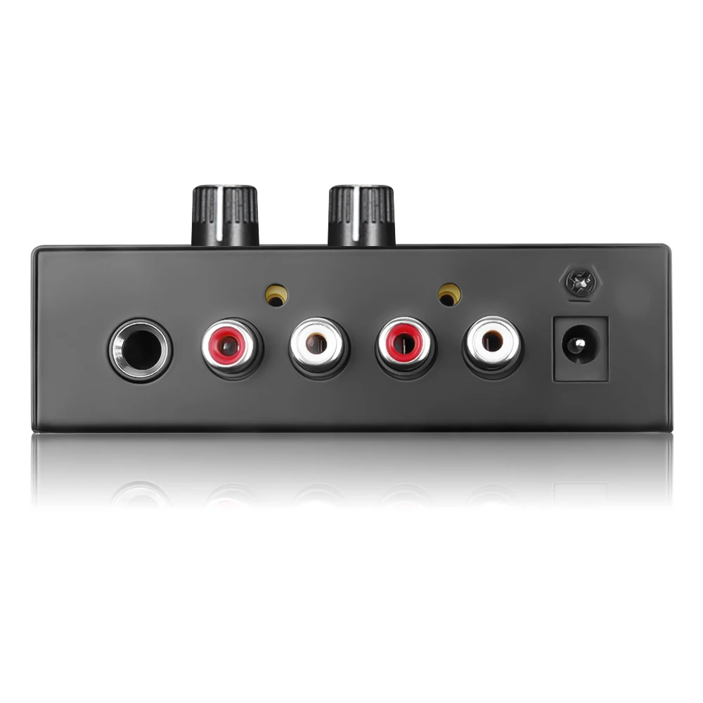 Audioverstärker, Phono-Vorverstärker, Vorverstärker, Vorverstärker mit Lautstärkeregelung, RCA-Eingang, Ausgang 1/4 Zoll TRS-Ausgang für Plattenspieler – Detail 8