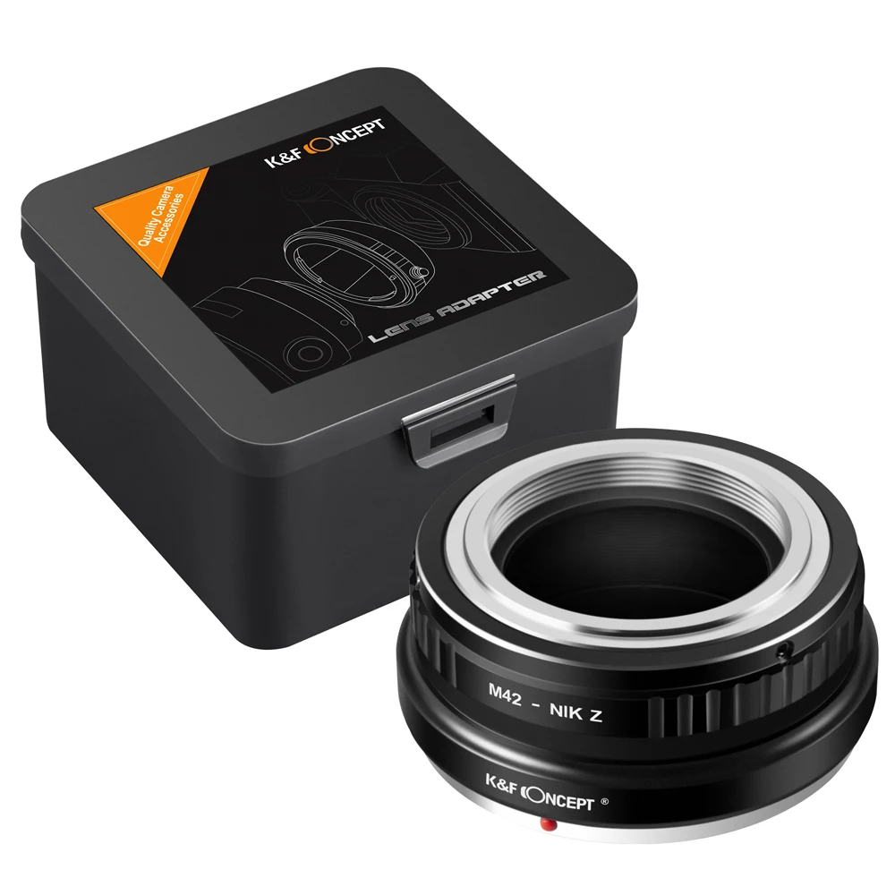 Imagem -06 - Concept Câmera Lens Adapter Minolta M42 Parafuso de Montagem Nikon z5 z6 z7 Z50 Z6ii Z7ii Corpo Mirrorless k & f