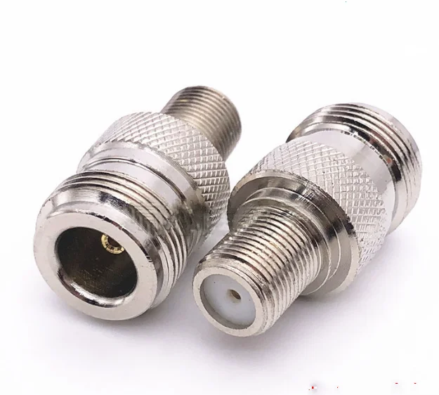 2 Stuks F Naar N Male Plug & Vrouwelijke Jack Rf Coax Adapter Connector Snelle Deliverg