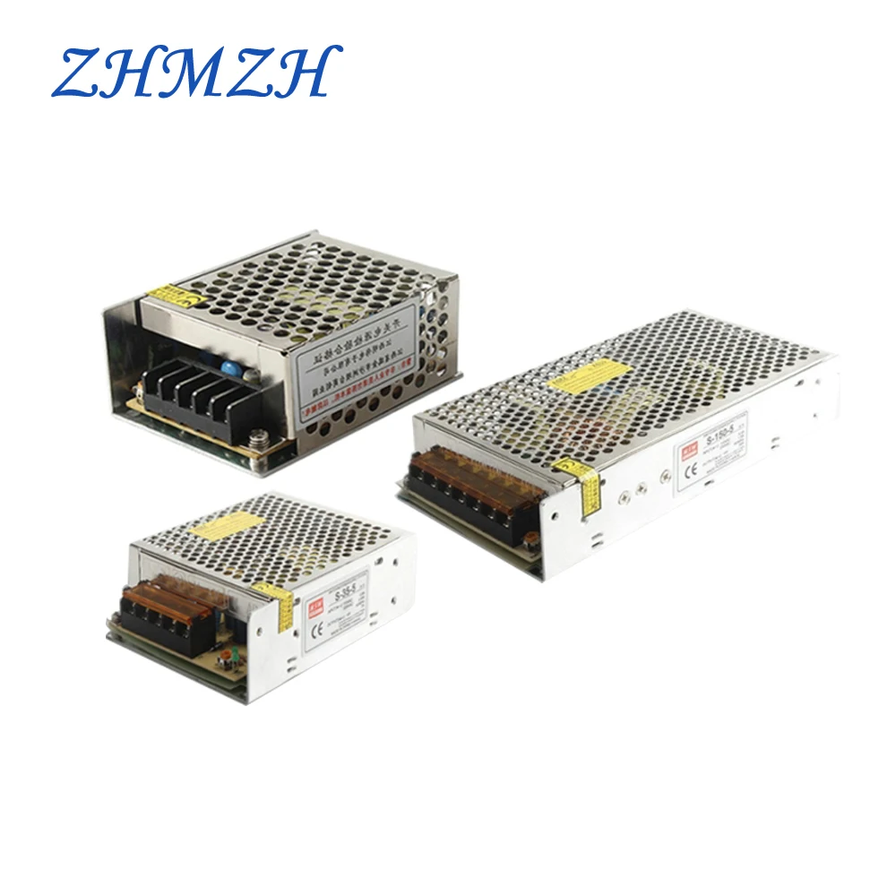 

ZHMZH High Quality 110V 220V Input Switching Power Supply Output Constant Voltage DC Source Lighting Transformers LED Driver CE