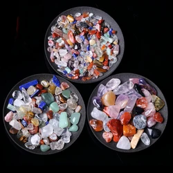 50g 3 Sizes Natural Mixed Quartz Crystal Stone Rock Gravel Specimen Tank Decor Natural stones and minerals