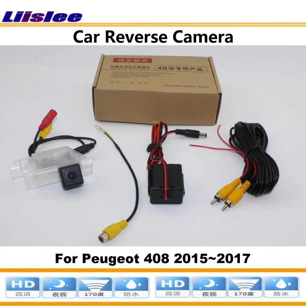 Original Display Car Reversing Image Camera For Peugeot 408 2015-2019 Factory Screen HD CCD CAM
