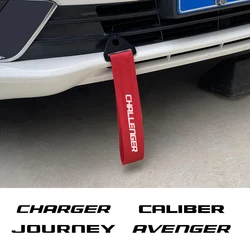 Car Tow Rope Trailer Racing Strap For Dodge Charger Caliber Challenger Journey Avenger Caravan Durango Auto Tuning Accessories