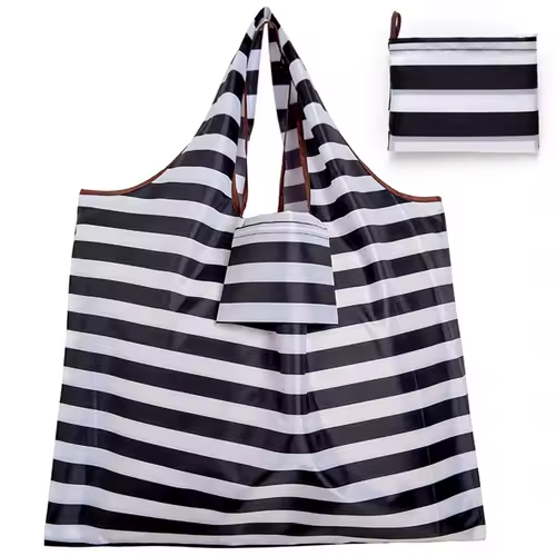 Big Size Thick Nylon Large Tote ECO Reusable Polyester Portable Shoulder Women's Handbags Folding Pouch Shopping Bag Foldable - Image 29