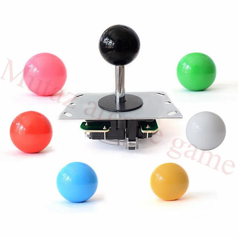 2PCS Copy Sanwa 5Pin 8Way Joystick With American Ball For Arcade pandoras box Game Console machine High Quality Multi Color