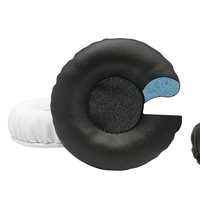 KQTFT Round shape 1 Pair of Replacement Ear Pads for bluedio T4 T4s Headset EarPads Earmuff Cover Cushion Cups