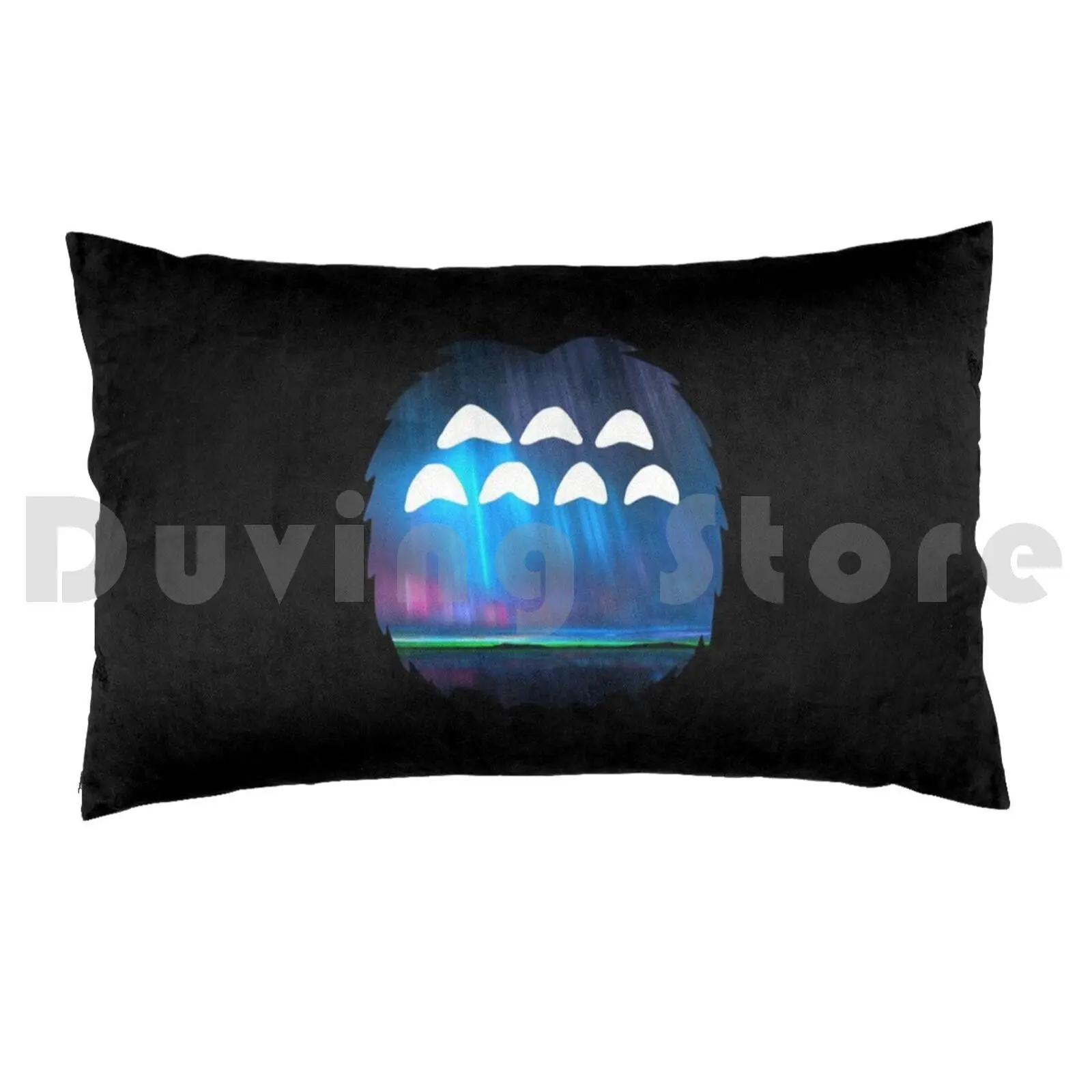 Tummy Aurora Pillow case 2751 Tummy Aurora Nippon Totoro Totoro Fanart Japanese Anime