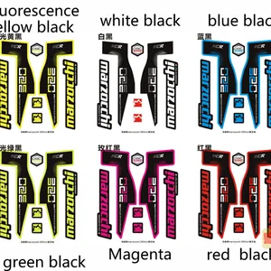 Marzocchi -Fork -Vorderaufkleber, 320 NCR, MTB -Fahrrad, Fahrradabziehbilder 10 Hauptaufhängungs -Marzocchi - №7