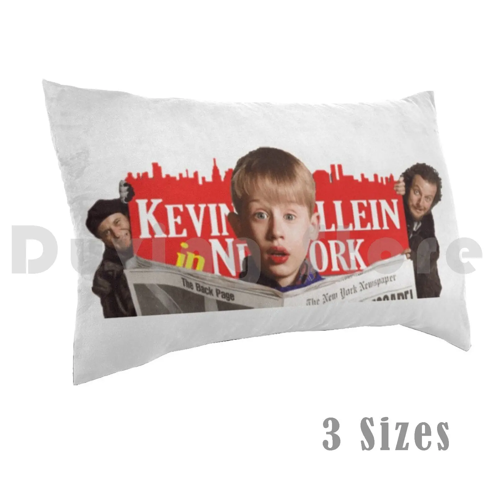 Funda de almohada Kevin Mccallister DIY 50 * 70 Kevin Mccallister Home Alone New York Mom Shock Face Mi Pobre Angelito