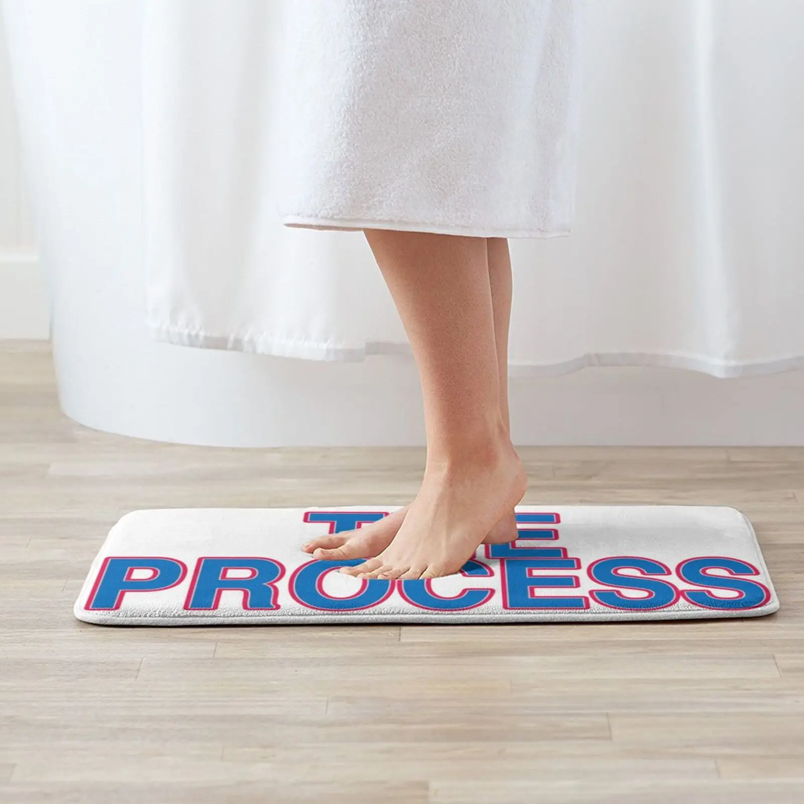 The Process Soft Cushion Home Carpet Door Mat Car Rug Basketball Philly Allen Iverson Pennsylvania Sports Joel Embiid Trust The