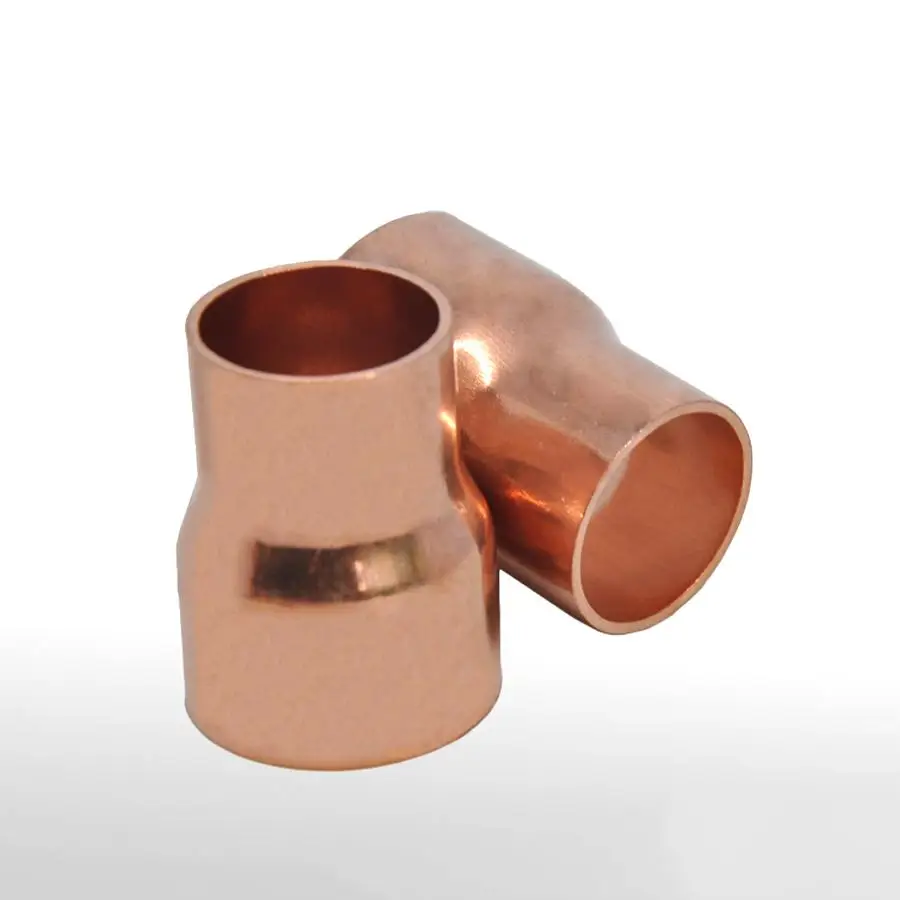 

12mmX10mm Inner Diameter Copper End Feed Straight Reducing Coupling Plumbing Fitting Scoket Weld Water Gas Oil