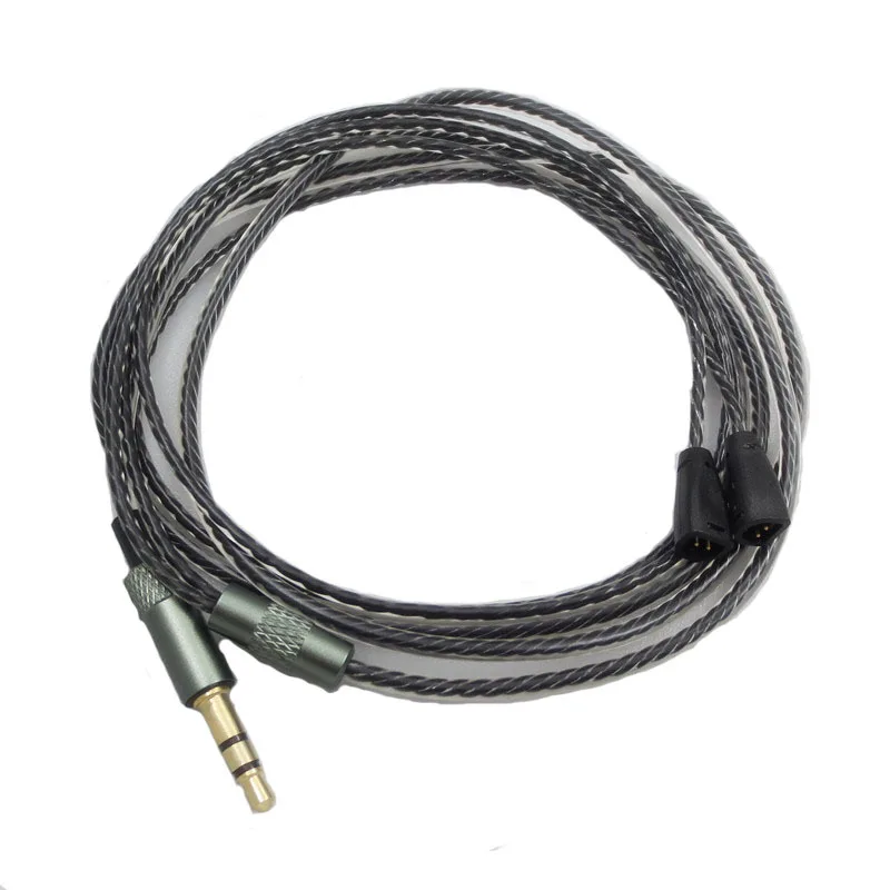 1,2 m Ersatz Audio Upgrade Kabel für IE8I IE80 IE80S Kopfhörer Kabel Hohe Anzahl Sauerstoff Freies Kupfer Core Kabel Reparatur teile