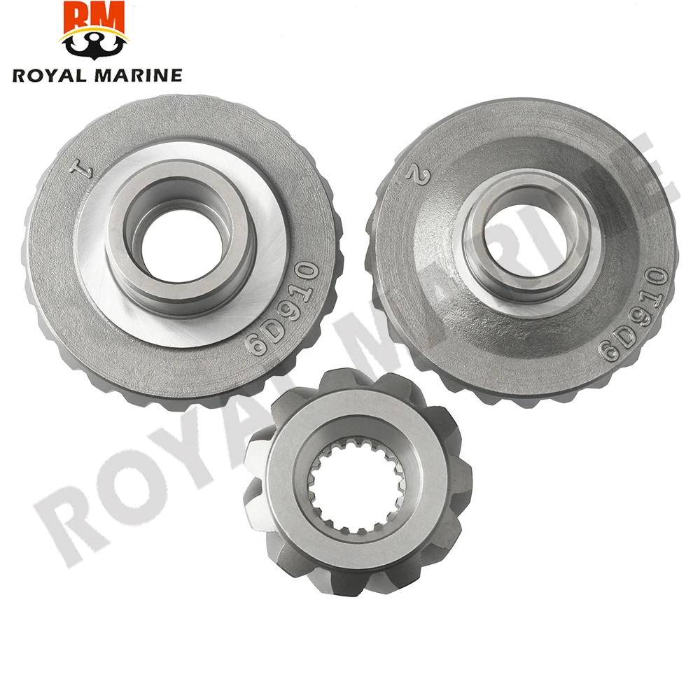 6D9 Gear Kit 6D9-45560, 6D9-45551, 6D9-45571 Voor Yamaha Buitenboordmotor Onderdelen 4 Takt F50 F60 F90HP 25T/25T/11T