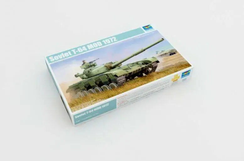 

Trumpeter model kit 01578 1/35 Soviet T-64 MOD 1972