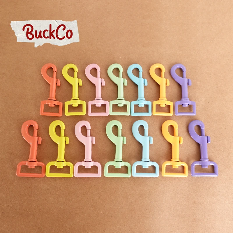 

50pcs/lot metal dog clasp spray paint 20mm 25mm DIY dog collar leash buckles durable strong zinc alloy clasp 7colours