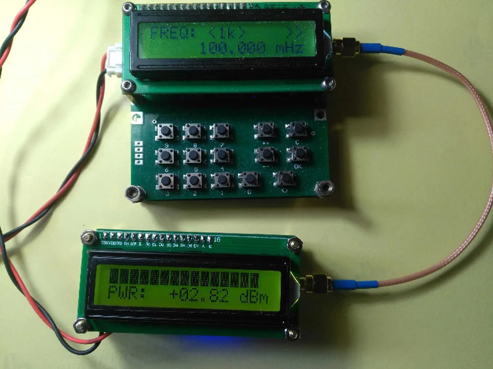 5kHz -- 2700mHz misuratore di potenza RF semplice misuratore di rilevamento del segnale spaziale a banda larga GL2700 per radioamatori