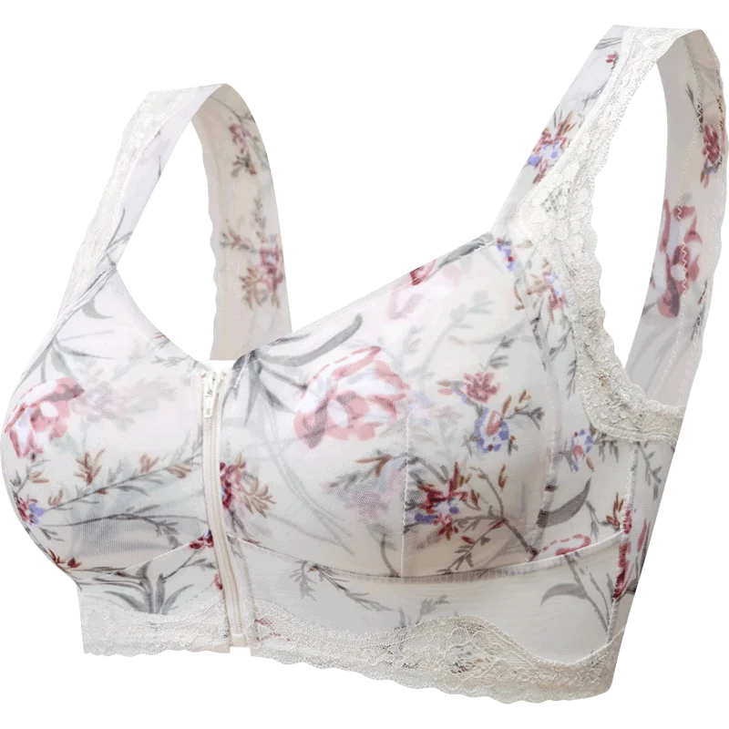 H4668 Female Bra After Breast Cancer Surgery Mastectomy Artificial Prosthesis Bras Without Steel Ring Women Special Underwear
