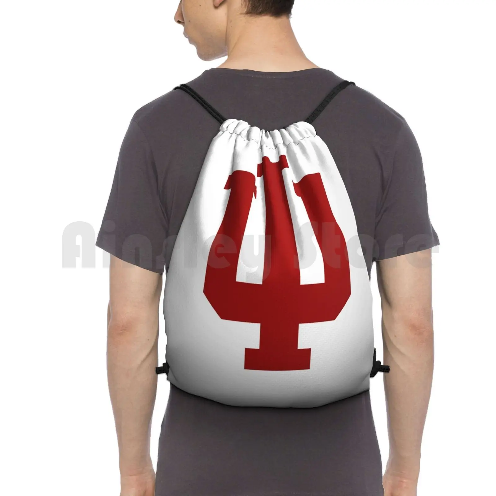 Indiana Backpack Drawstring Bag Riding Climbing Gym Bag Indiana University Indiana Basketball Indiana Indiana Us State