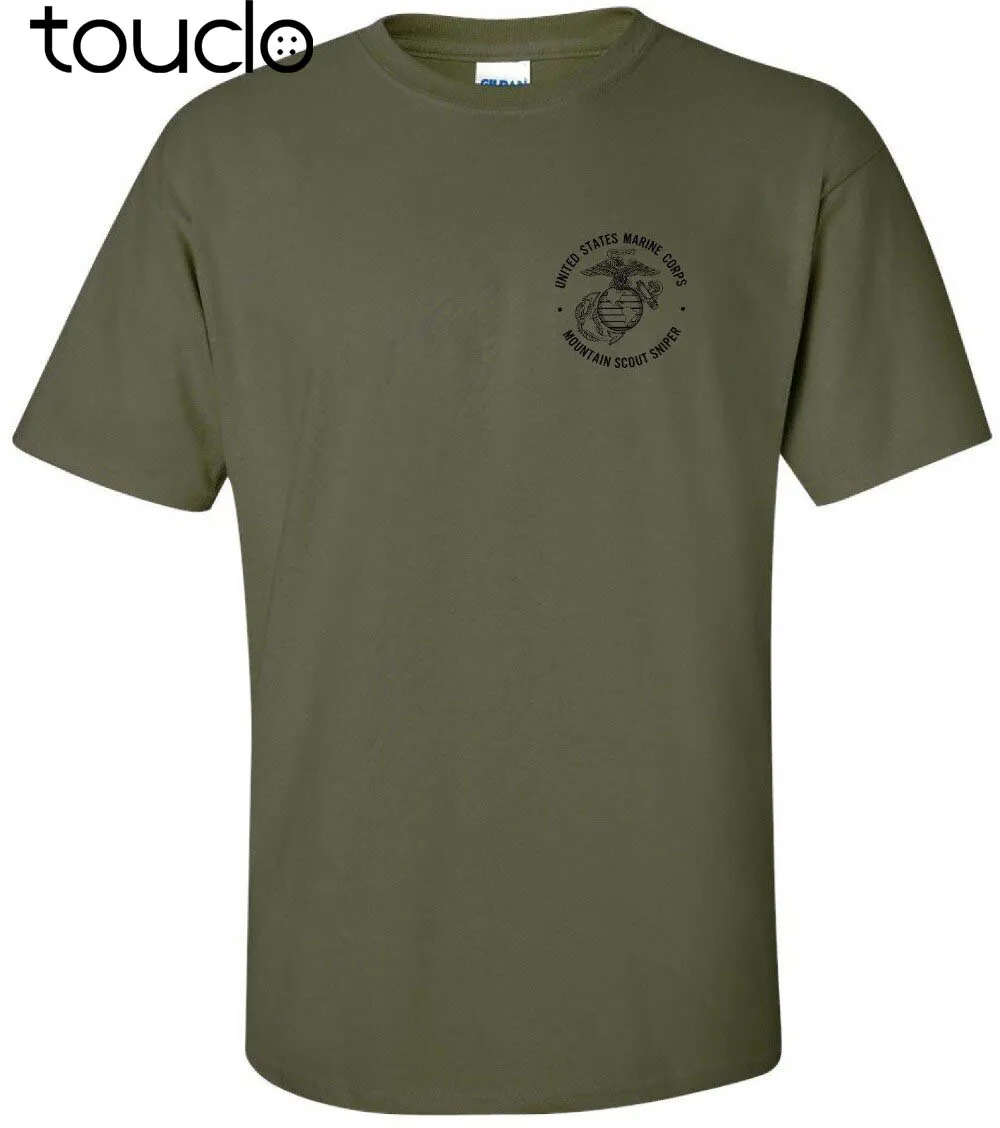 Usmc United States Marine Corps - Mwtc Mountain Scout Sniper T-Shirt new Fashion  Men Summer Style T Shirt Cool Tees