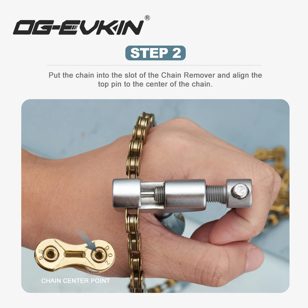 OG-EVKIN CR-01 Chain Cutter Chain Tool Patent Design Easy To Cut The Chain Pin Splitter Link Breaker Chain Remove Repair Tools