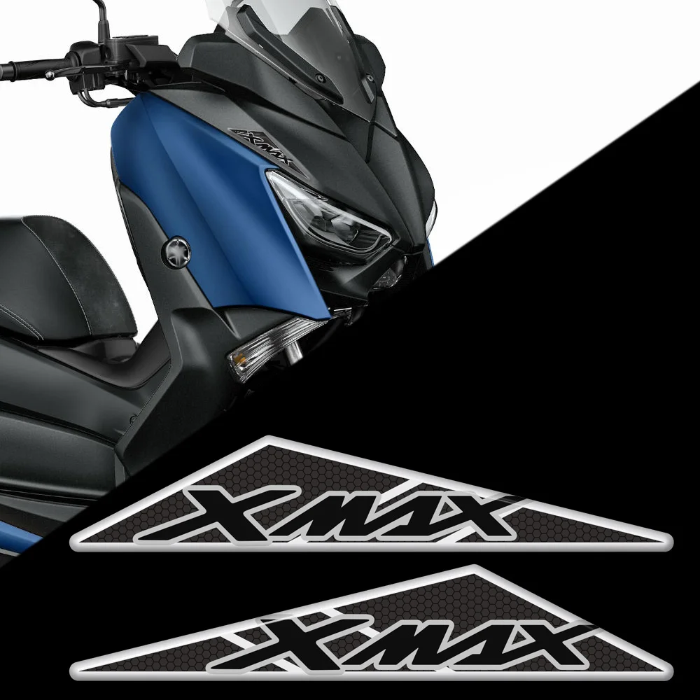 For Yamaha X-MAX XMAX X MAX 125 250 300 400 Motorcycle 3D Mark Stickers Tank Decals Emblem Badge