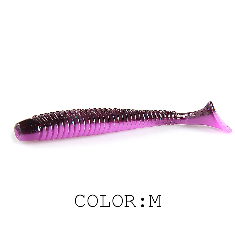 Supercontinent swing Impact Ring Shad Fishing Lure  6pcs/10pcs/20pcs   Artificial Pesca Leurre Souple Fishing Lures