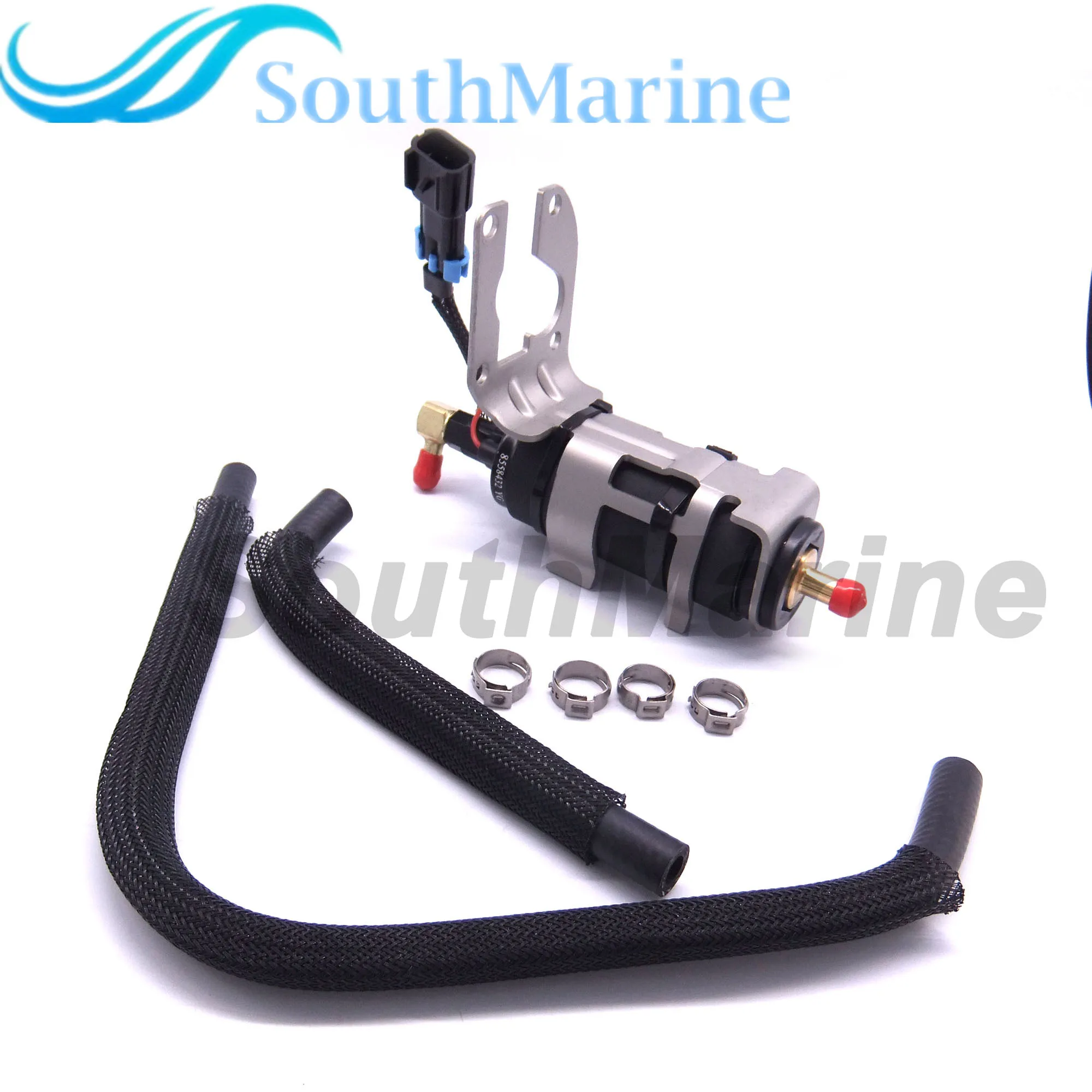 Boat Motor 8558432 8M0047624 Low Pressure Fuel Pump Assembly for Mercury Mariner Outboard Engine 110HP 115HP 135HP 150HP 175HP 2