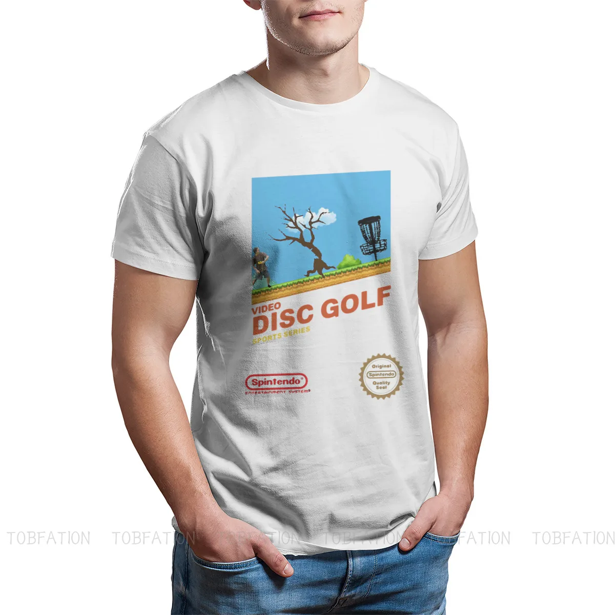 Spintendo Special TShirt Disc Golf Baskets Throw Sport Comfortable Creative Graphic T Shirt Stuff Hot Sale