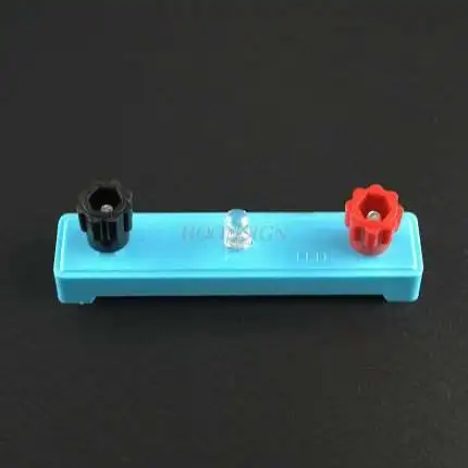 Student Elektrische Experiment Accessoires Light Emitting Diode (Led) Met Base Terminal