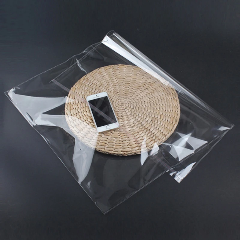 Wholesale Thick Transparent Self-adhesive Cello Poly Bags Clear Plastic Cellophane Packing Bakery Cookie Cards Gift  OPP Bag