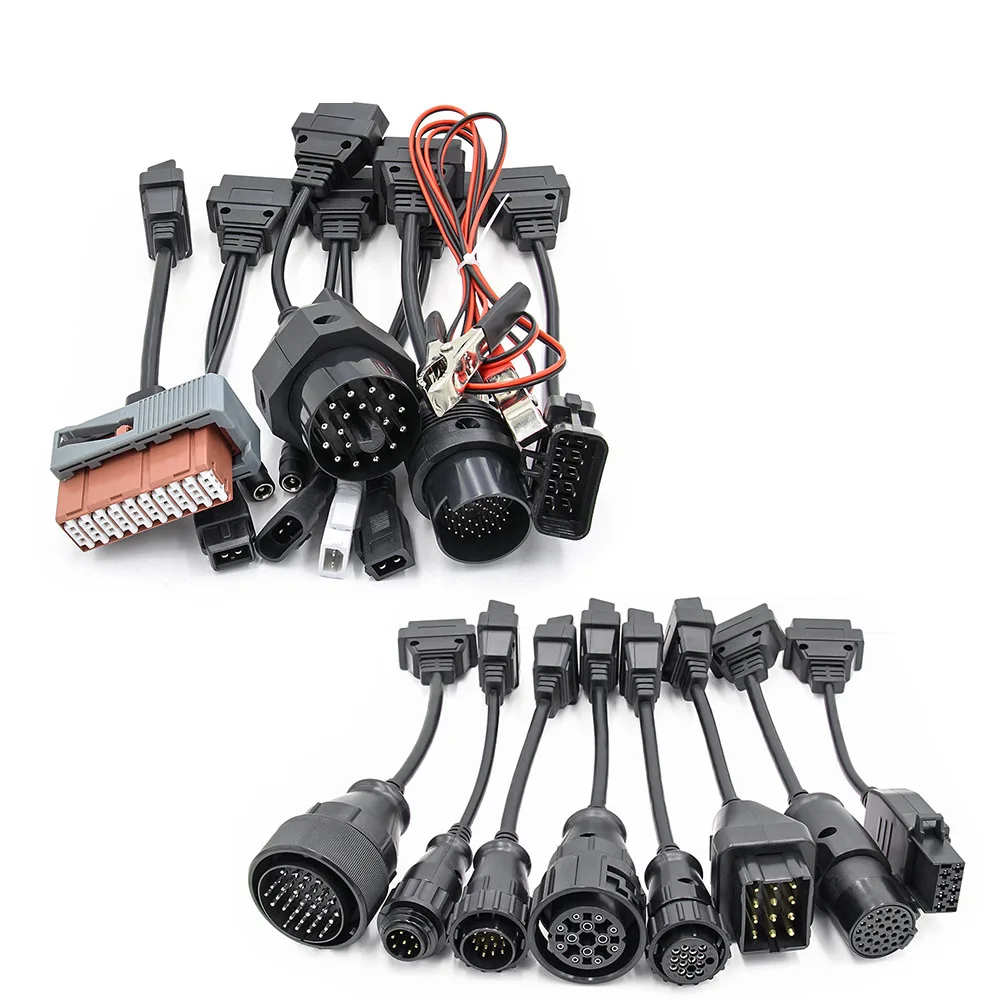 

Full Set Pin OBD1 To OBD2 Adapter Car and Truck 16 In 1 Cables