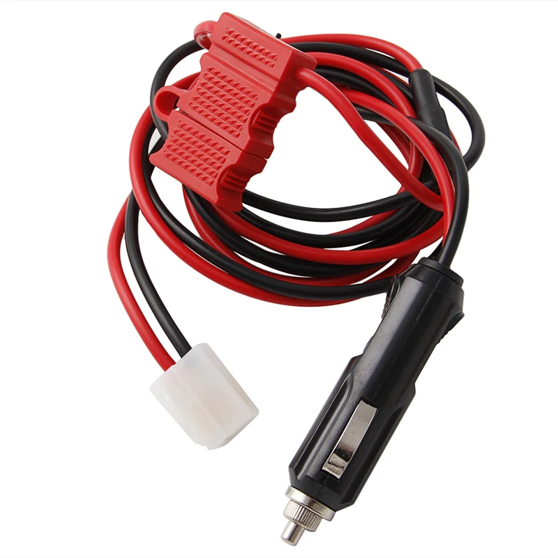 Cable de alimentación para encendedor de cigarrillos de coche, dispositivo de 12V CC Para Kenwood TM-241/261/281, YAESU, ICOM FT-8800R/8900R, Radio