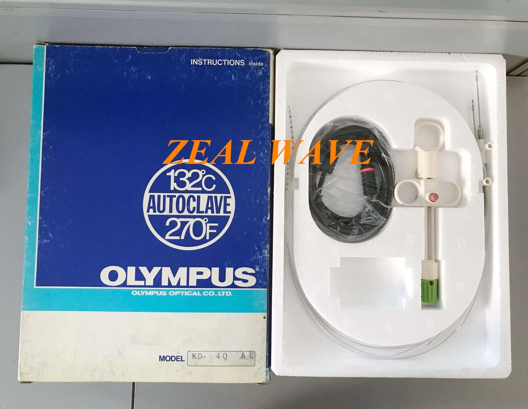 KD-4Q A Olympus Axial Pull Type Duodenum Nipple Incision Knife Aperture 2.0-4.2