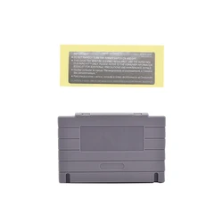 10 pcs a lot Game Cartridge Plastic Shell Replacement for S-N-E-S with back sticker US Version