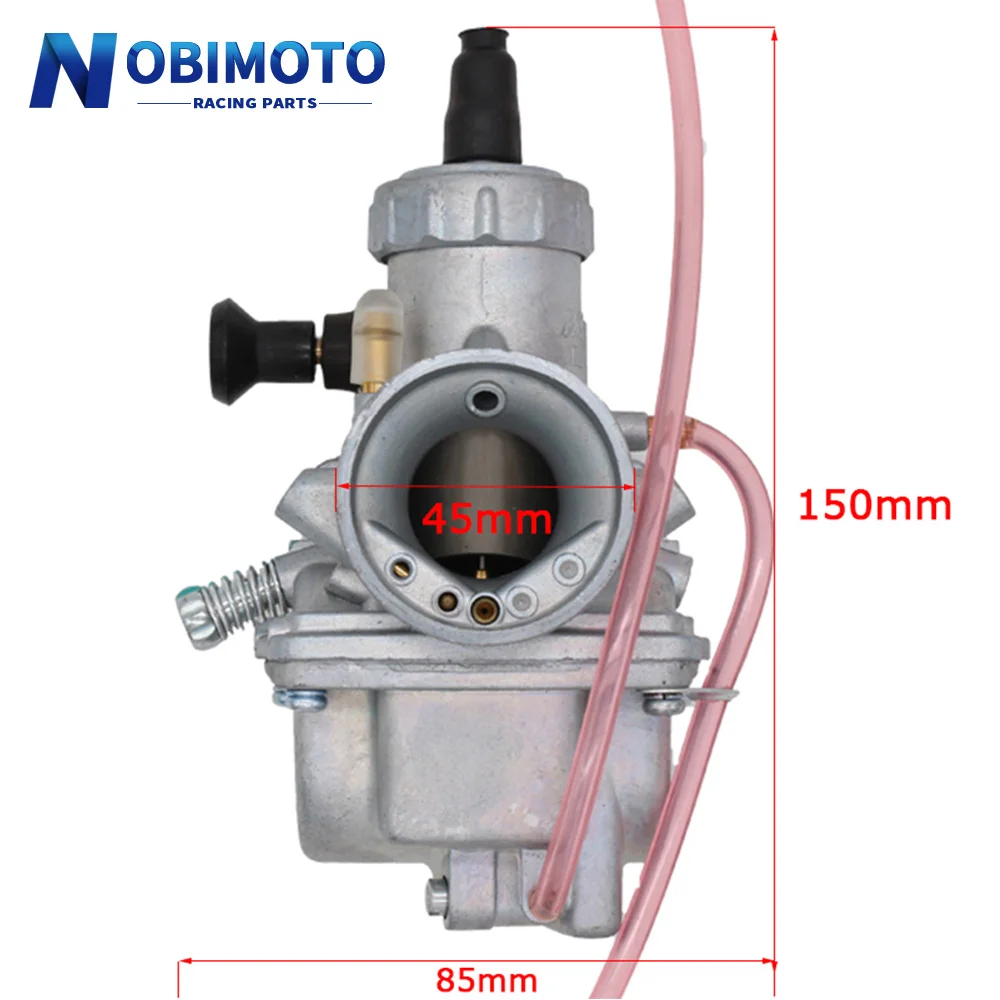 

PowerMotor PZ26 26mm Carburetor Motorcycle Carb Molkt 26mm Carburetor Carb For ZS YX 140cc 150cc 160cc Dirt Pit bike