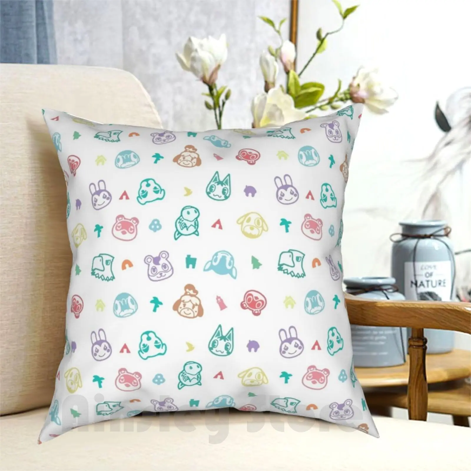 Animal Pattern Pillow Case Printed Home Soft Throw Pillow Animal Hot Topic Animal Graphic Animal Top Animal Animal