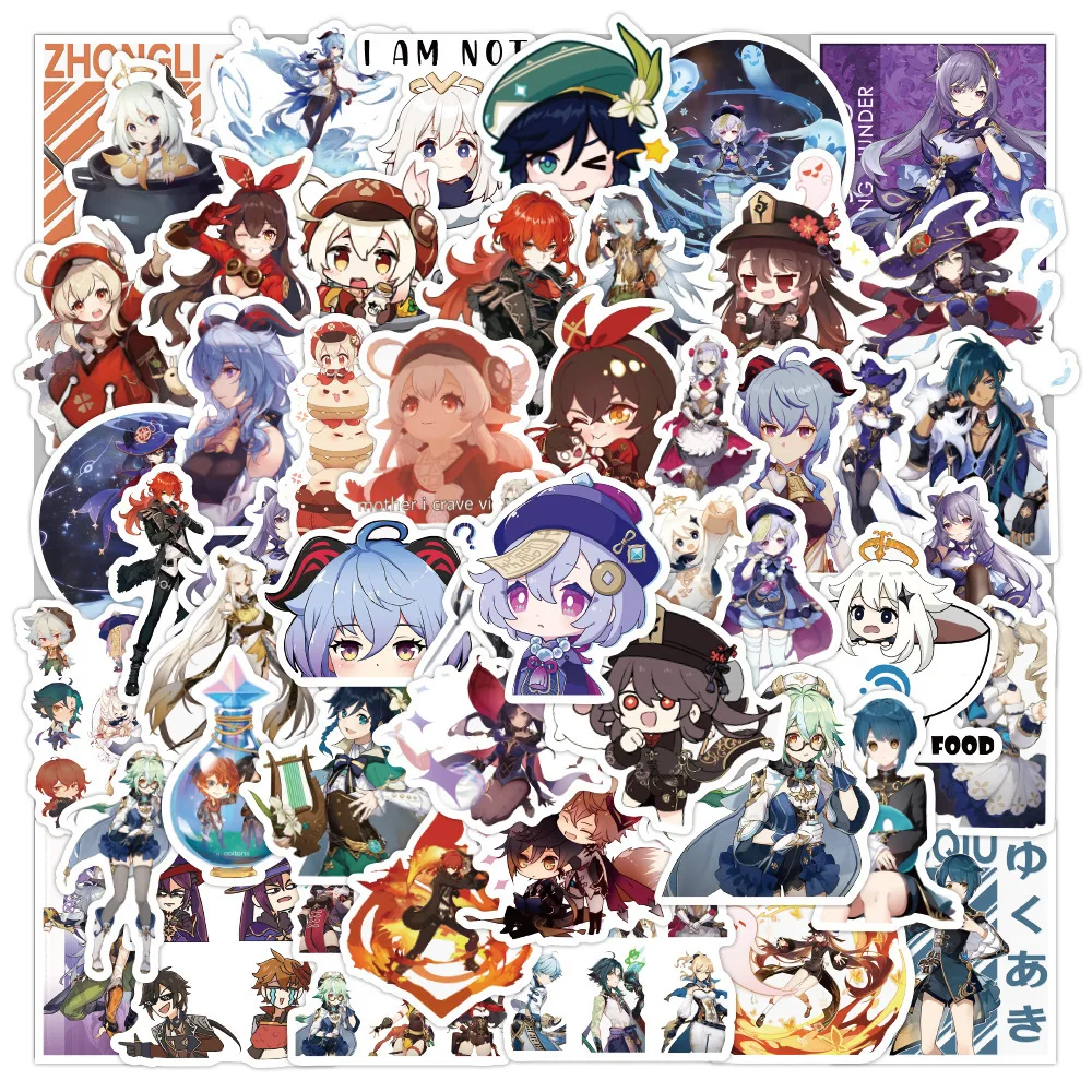 10/30/50PCS Original God Game Personalized Decoration Graffiti Waterproof Sticker Notebook Refrigerator Water CupHelmetWholesale