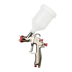 LVLP Gravity Spray gun R500 manual Paint Spray gun1.3mm Nozzle 600CC Cup Air spray gun with Spray gun Accessories