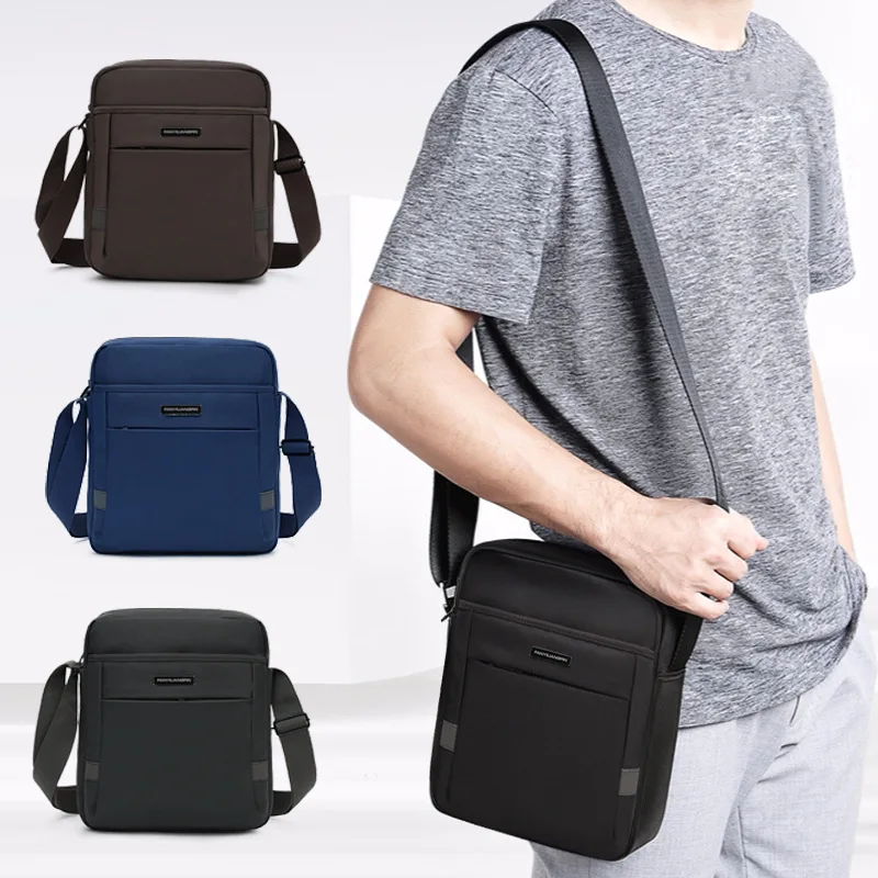 Fashion Casual Men Shoulder Bag Leisure Crossbody Bags High Quality Male Bag Handbag Capacity Men Messenger Tote