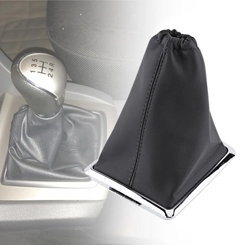 

Gear Stick Gaiter Replacement Anti rust Black Soft Gear Shift Lever Boot Cover for Focus 2005 2012