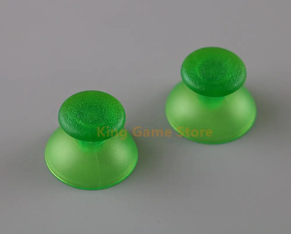 100 ชิ้นโปร่งใส 3D Analog จอยสติ๊กเห็ดหมวก Thumb ฝาครอบสําหรับ Sony PlayStation PS3 Controller