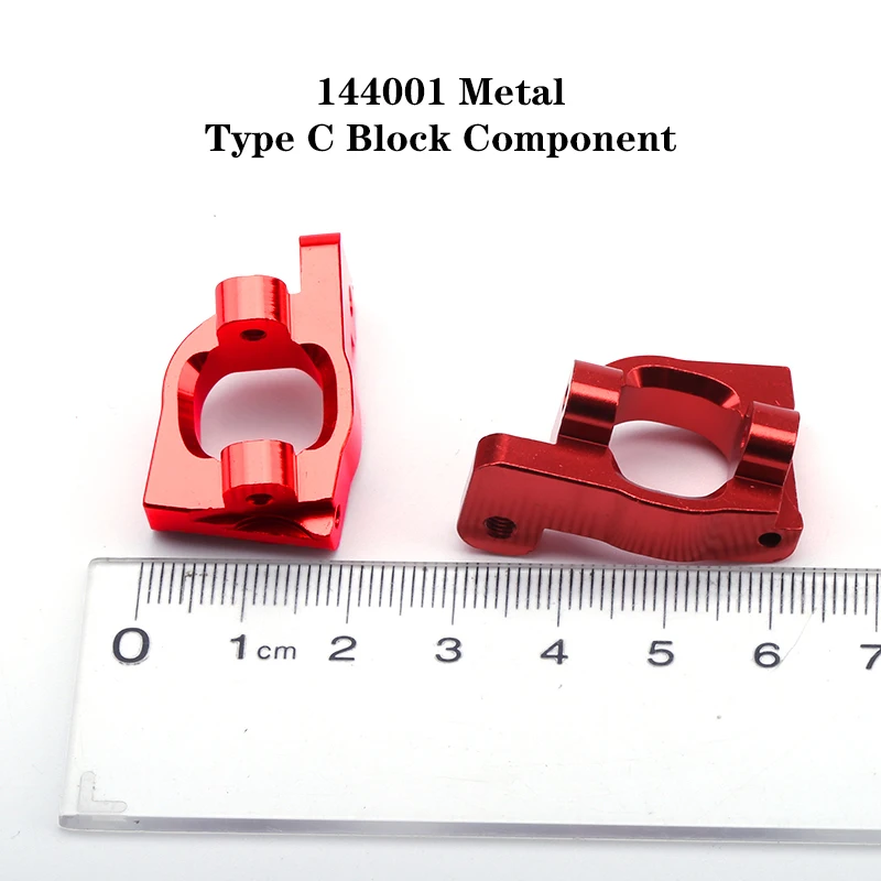 

WLtoys 144001 RC Car Spare Parts 4WD Upgrade Metal 144001-1253 Type C Block Component Left And Right Blocks C Seat 1:14