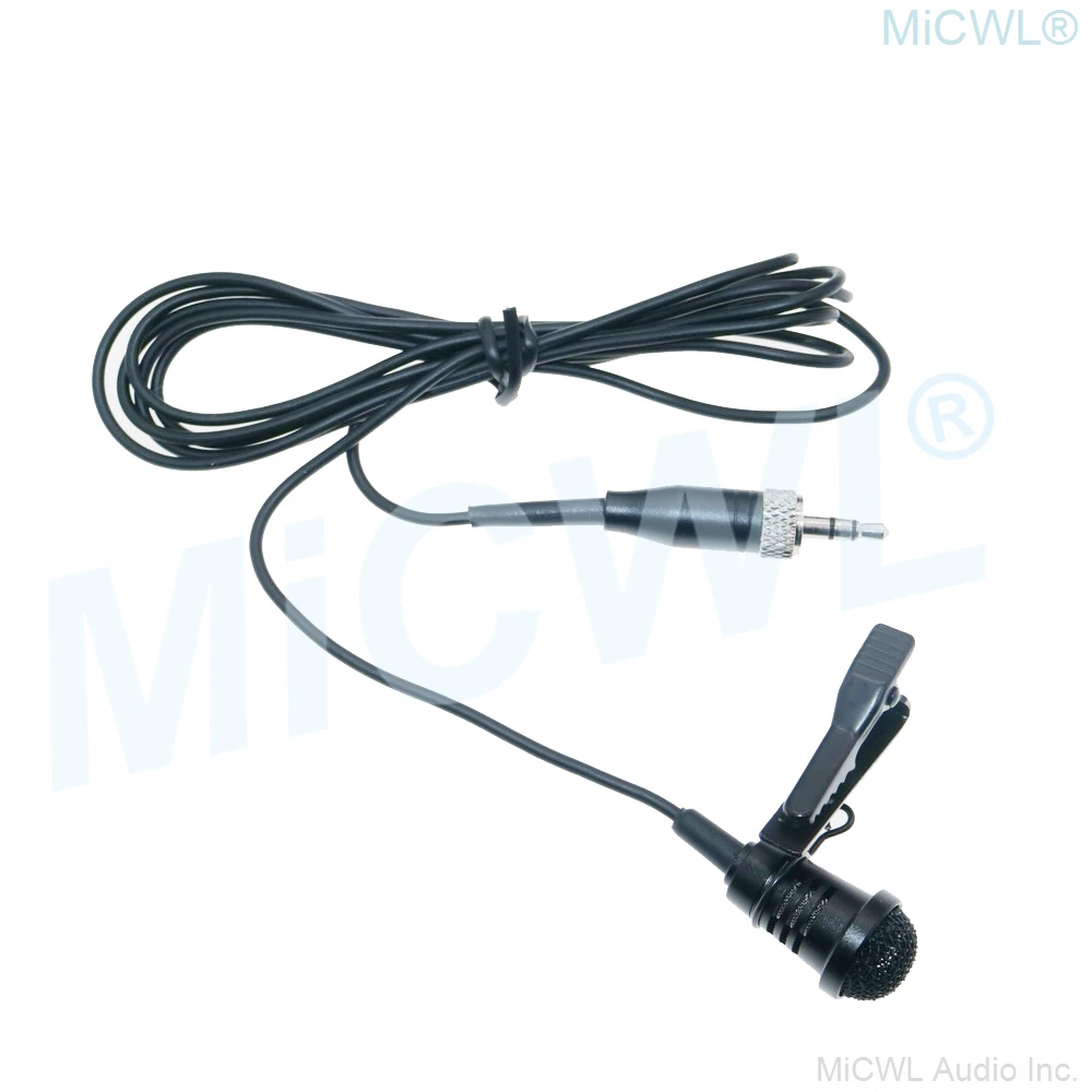 ME4 Tie Clips Lavalier Lapel Microphone for Sennheiser all Wireless BeltPack Microphone transmitter Cardioid