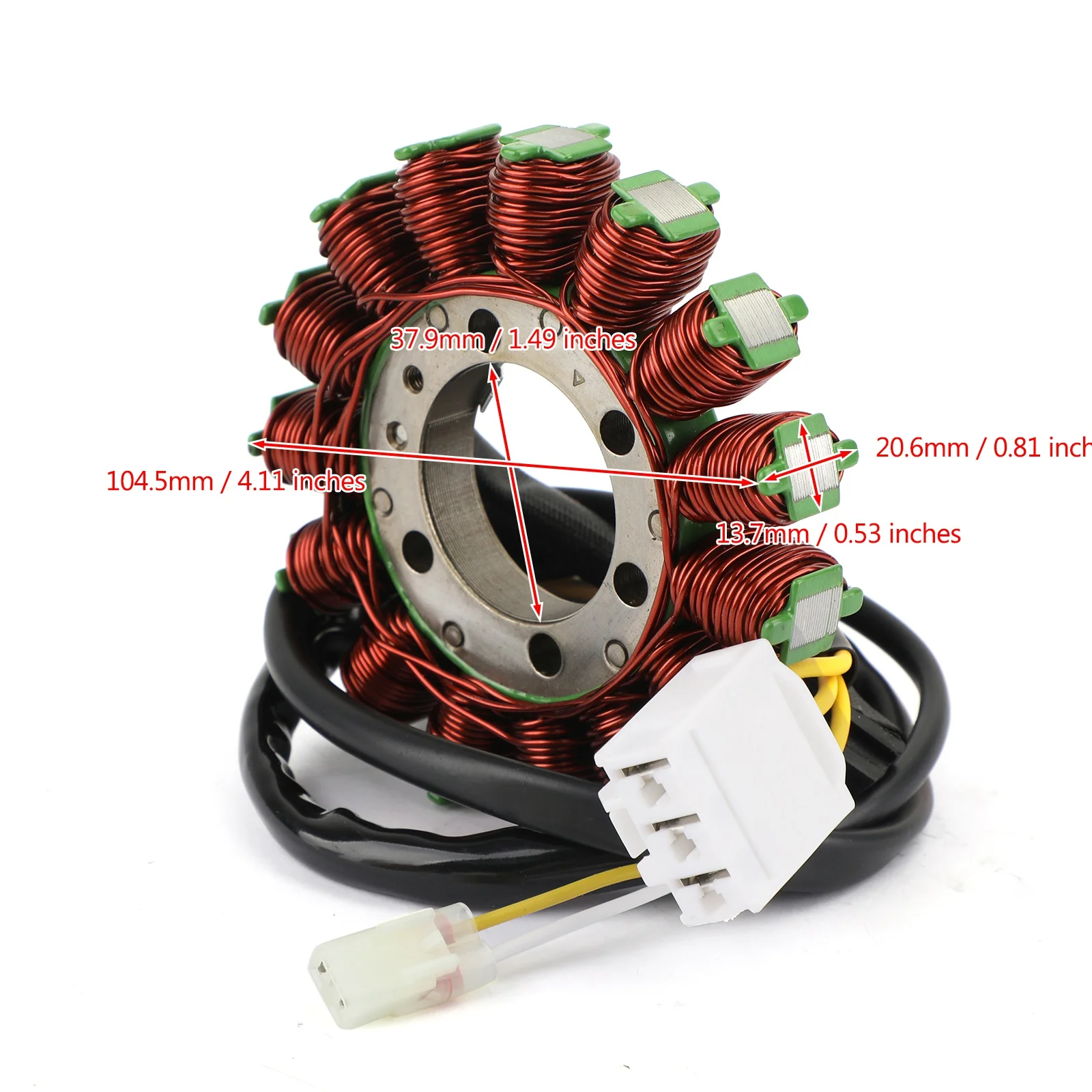 Areyourshop Magneto Generator Engine Stator Coil  Fit for Honda CBR 1000 RR ABS 2009 CBR1000RR Repl 31120-MFL-D01 Motor Parts