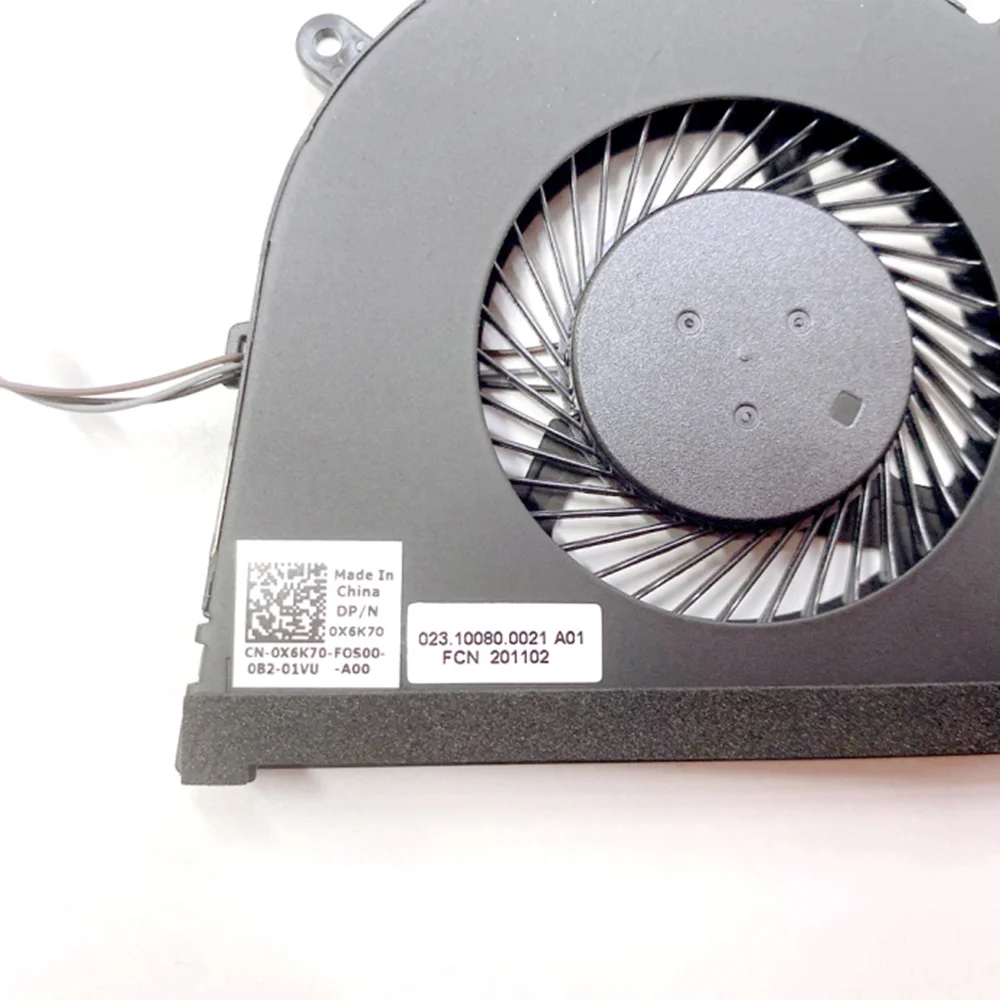 جديدة ومبتكرة لـ DELL Latitude وحدة المعالجة المركزية مروحة تبريد 15 3480 3580 P79G L3580 E3580 EF50060S1-C470-G9A 0X6K70