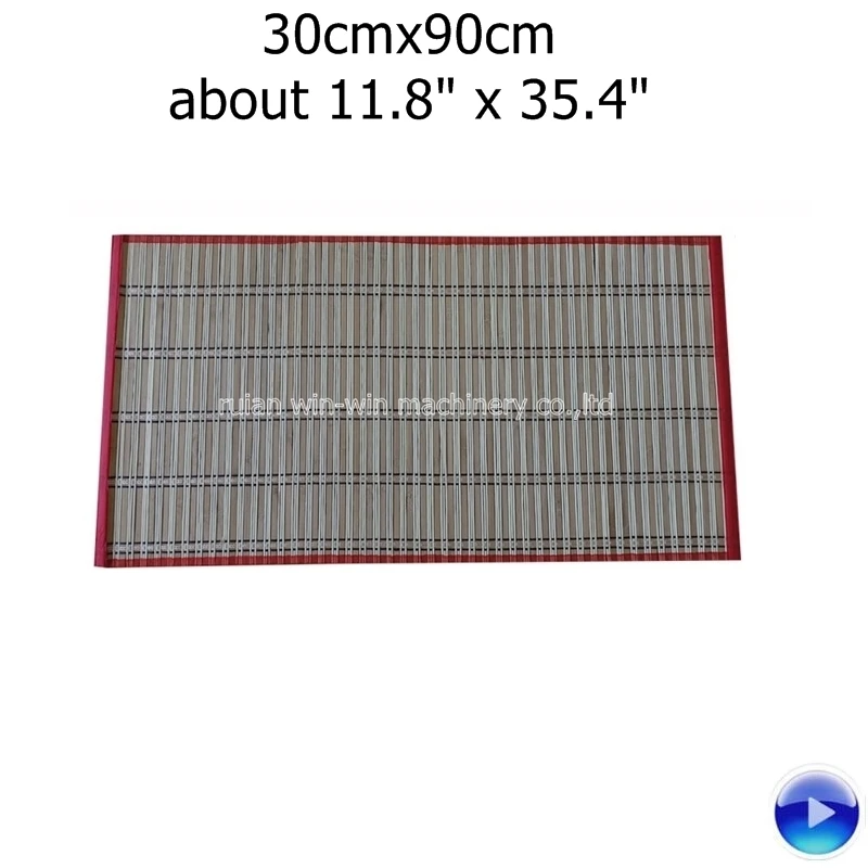 4pcs 30x90cm and 2pcs  45x90cm Bamboo Curtain for Bag Making Machine Parts